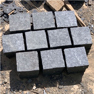 Popular Vietnam Black Basalt Landscaping Cubes