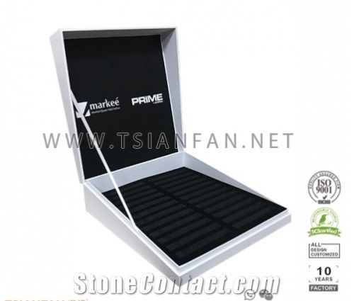 Quartz Stone Display Box, Natural Stone