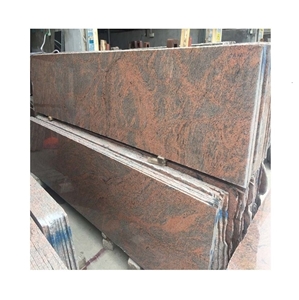 Red Multicolor Granite Small Slabs Floor Tiles