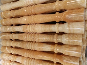 Resin Yellow Onyx Balustrade/Railings/Handrails