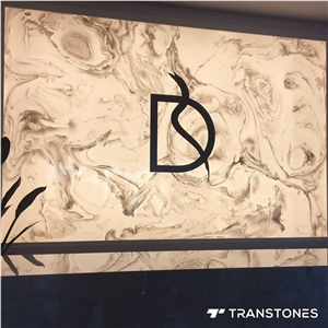 Rose Alabaster Artificial Pink Onyx Wall Panel