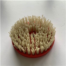 Round Diamond Brush for Marble Granite Grinding