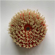 Round Diamond Brush for Marble Granite Grinding
