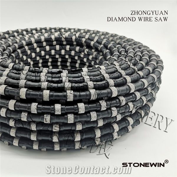 Rubber Diamond Wire Saw for Stone Quarrying