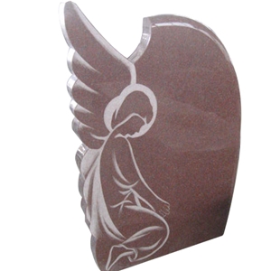 Russia Polished Granite Grinding Gravestone