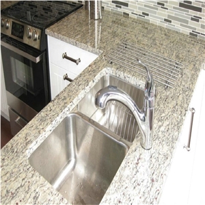 Santa Cecilia Light Granite Kitchen Countertop
