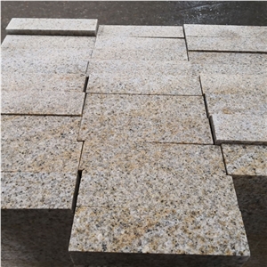 Shandong Rust G682 Flamed Granite Kerbstones