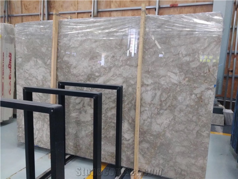 Shangrila Grey Marble Slabs Stone Polished Marble