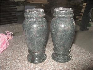 Simple Design Granite Tombstone Flower Vases