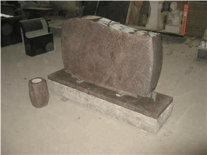 Simple Design Granite Tombstone Flower Vases