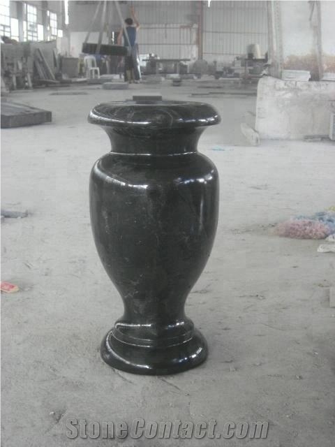 Simple Design Granite Tombstone Flower Vases
