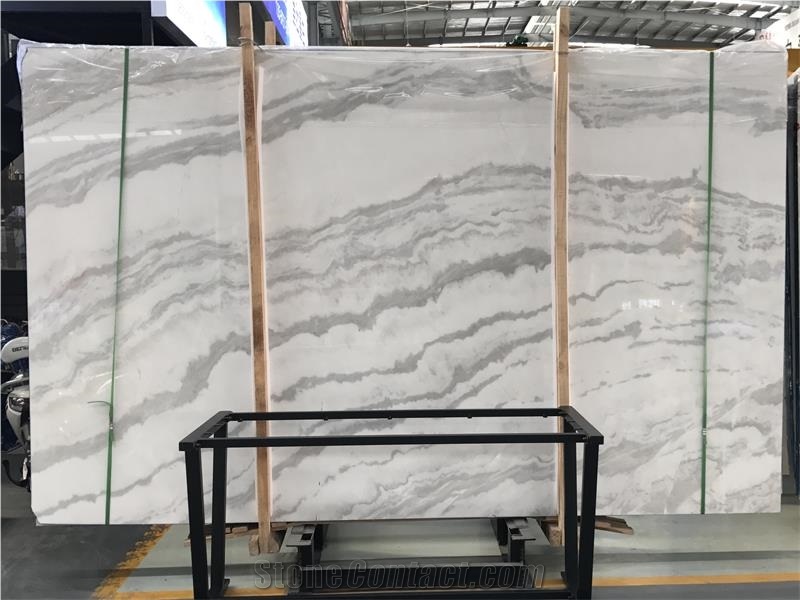 Stars White Marble Tiles & Slabs for Project