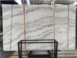 Stars White Marble Tiles & Slabs for Project