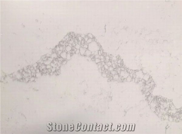 Statuario Marble Look Quartz Stone Slabs