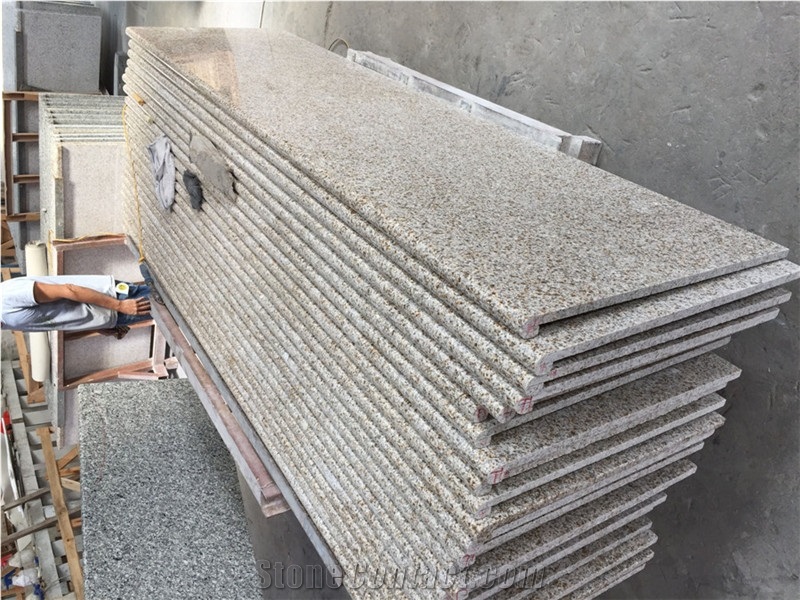 Sunset Gold Granite Counter Tops/Vanity Tops
