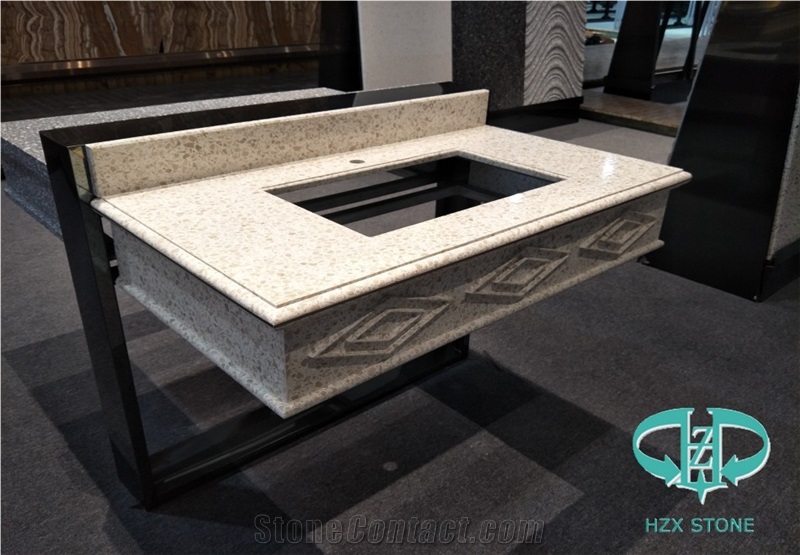 Terrazzo Polished for Bathroom&Counter Top