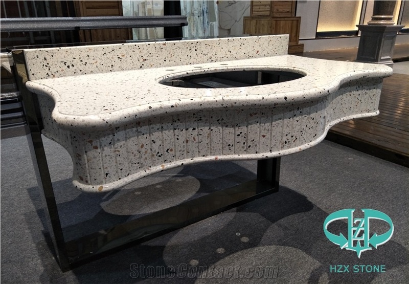 Terrazzo Polished for Bathroom&Counter Top