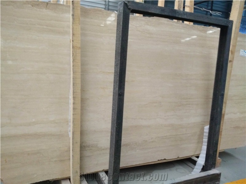 Travertino Romano Classico Roman Travertine Slab