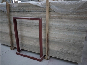Travertino Romano Silver Blocks, Beige Travertine