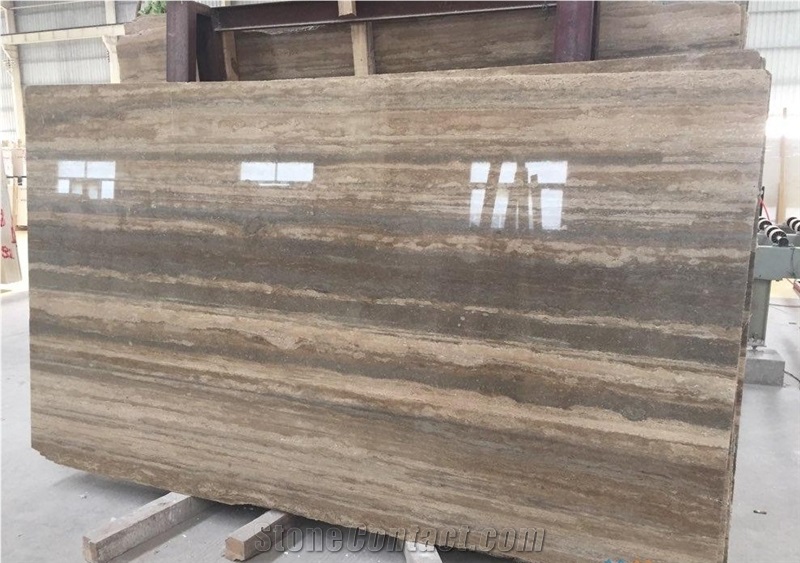 Travertino Romano Silver Blocks, Beige Travertine
