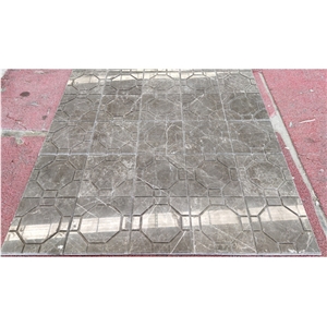 Turkey Cyprus Grey Marble Slabs for Handicrafts