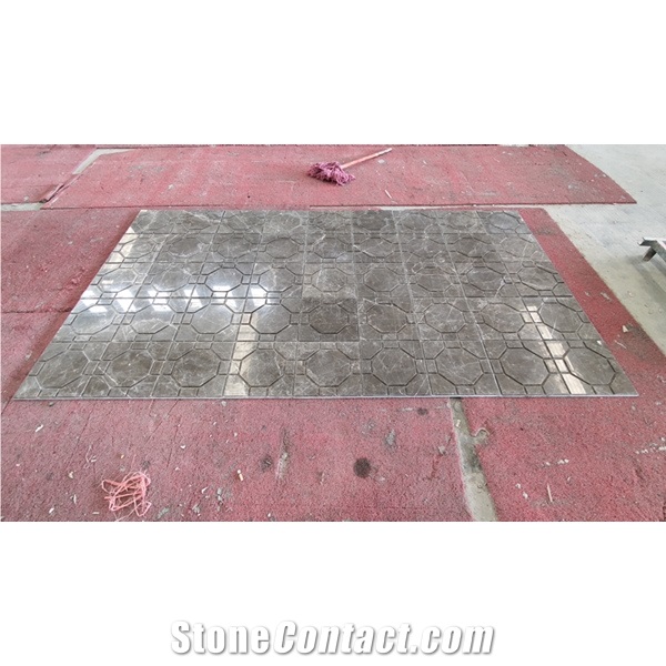 Turkey Cyprus Grey Marble Slabs for Handicrafts