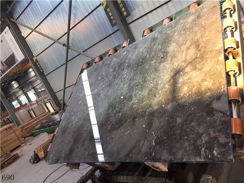 Turkey Earth Grey Marble Slab Tiles Pattern
