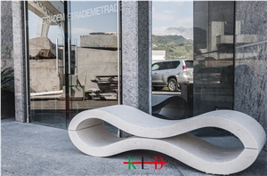 Unique Stone Chair Art Design