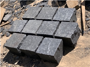 Vietnam Black Basalt Cobblestone Pavers