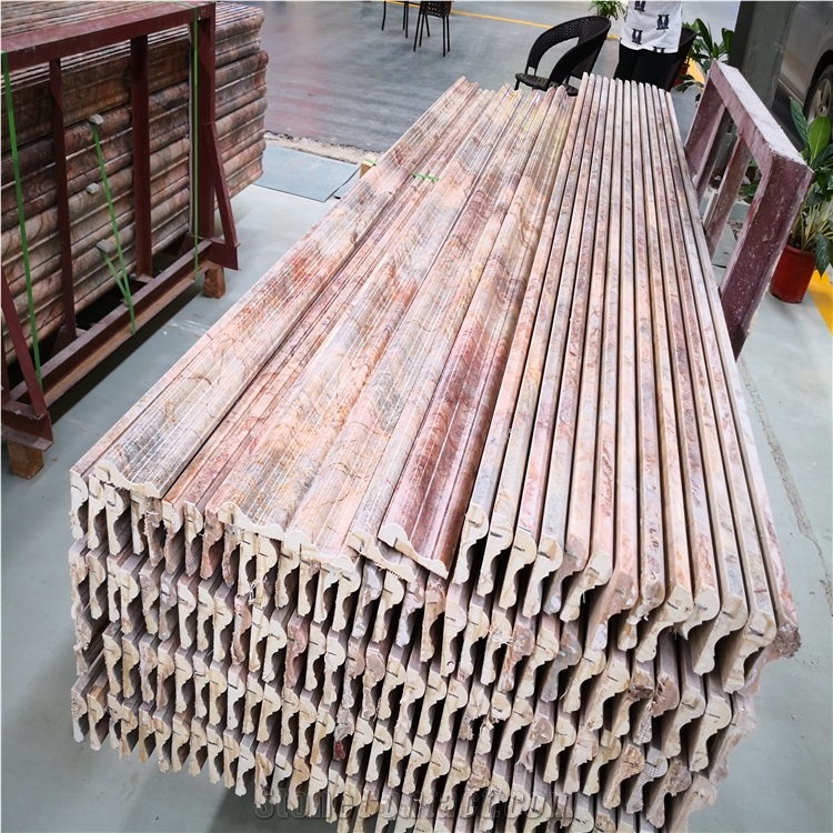 Violet Gold Marble Moulding