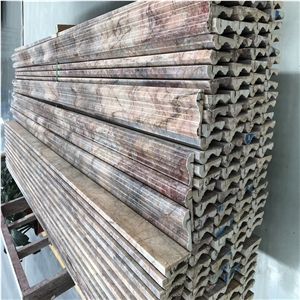 Violet Gold Marble Moulding
