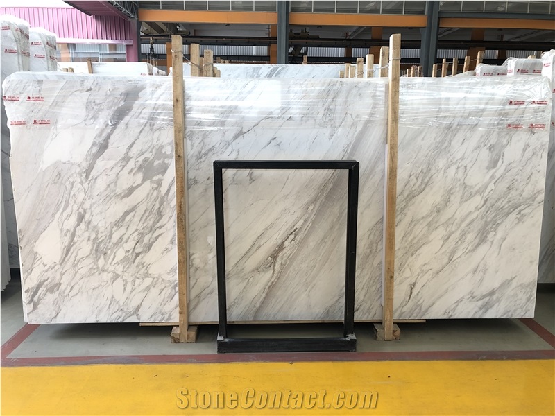 Volakas White Marble Tiles and Slabs 1.8cm