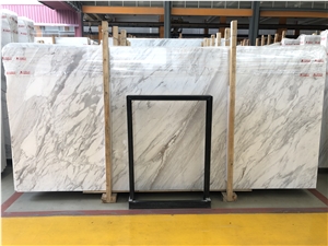 Volakas White Marble Tiles and Slabs 1.8cm
