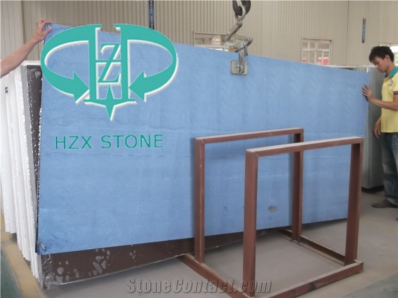 White Artificial Marble Stone Big Slab