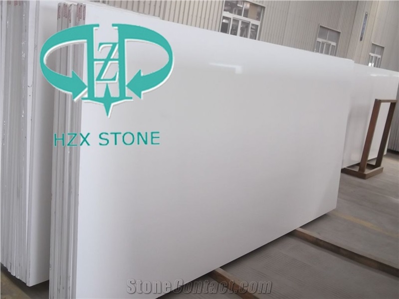 White Artificial Marble Stone for Big Slab
