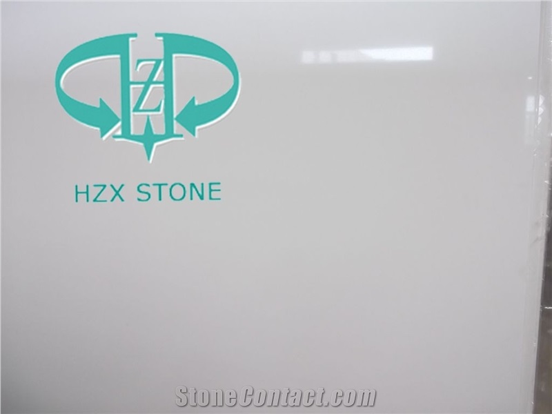 White Artificial Marble Stone for Big Slab