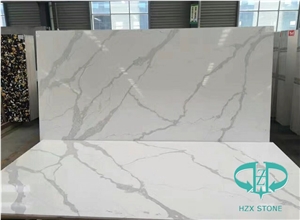 White Artificial Quartz Stone Slabs