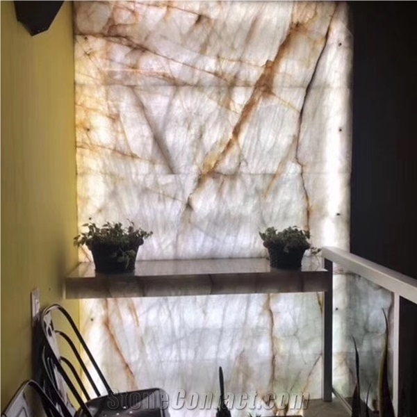 White Fjord Quartzite from Brazil
