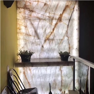 White Fjord Quartzite from Brazil
