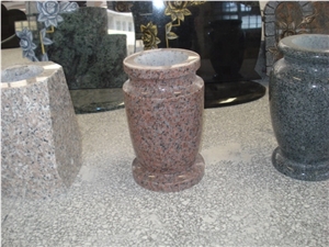 Wholesale Granite Flower Vases for Headstones