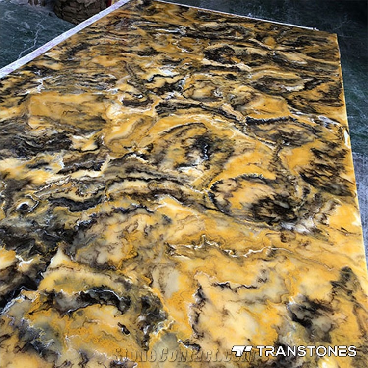 Wholesale Translucent Polished Onyx Slab