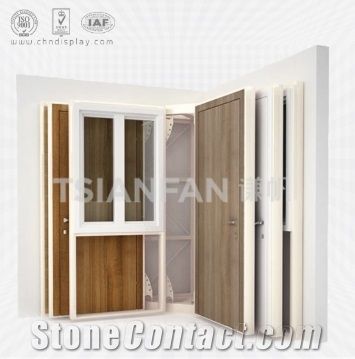 Wooden Door Display Rack