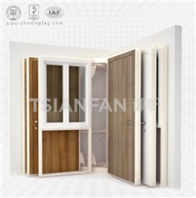 Wooden Door Display Rack