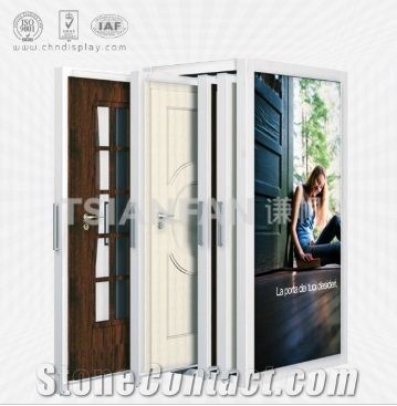 Wooden Door Display Rack