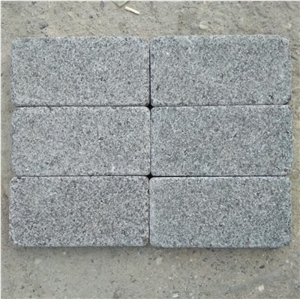 Yixian Black Basalt Paking Cubes Drive Way Stone