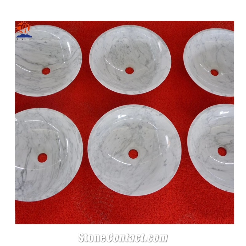 Crystal White Onyx Wash Basins