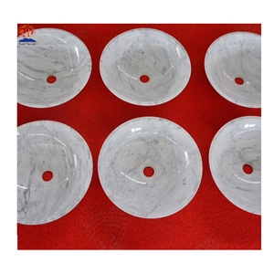 Crystal White Onyx Wash Basins