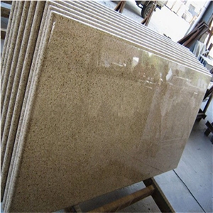 Fujian G682 Rusty Yellow Granite Slabs and Wall