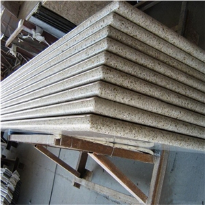 Fujian G682 Rusty Yellow Granite Slabs and Wall