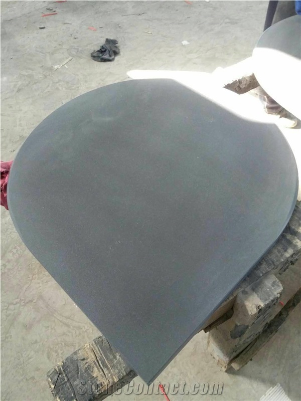 China Black Granite Fireplace Base, Fireplace Hearth
